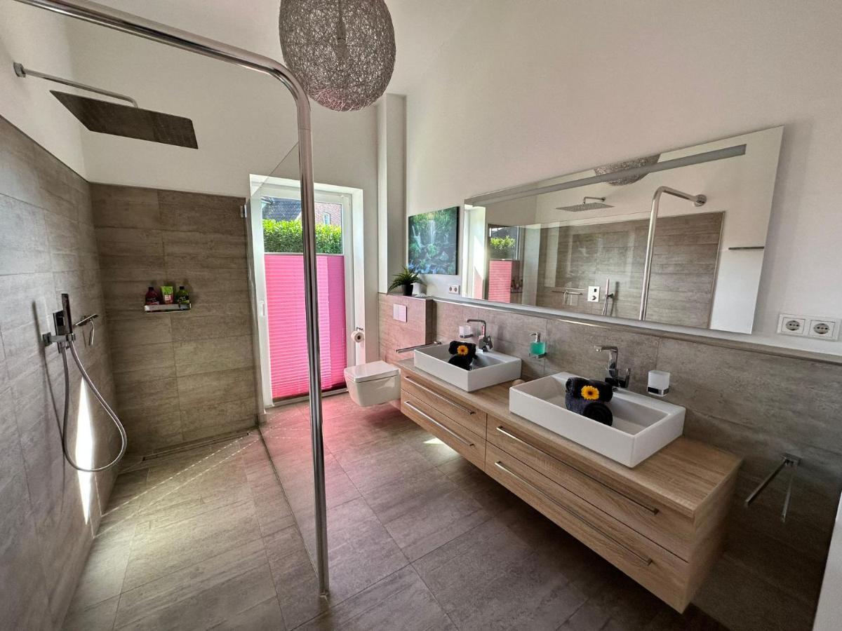 Idylisches Ferienhaus Edewecht Dış mekan fotoğraf